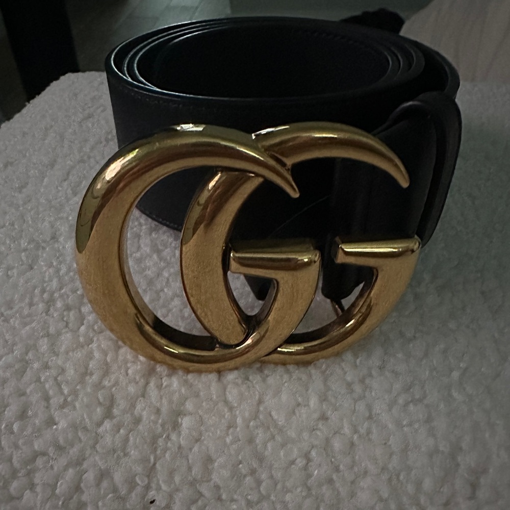 Gucci Marmont Medium wide belt for sale!